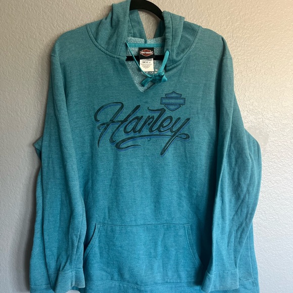 Harley-Davidson Aqua Pullover - Picture 2 of 5
